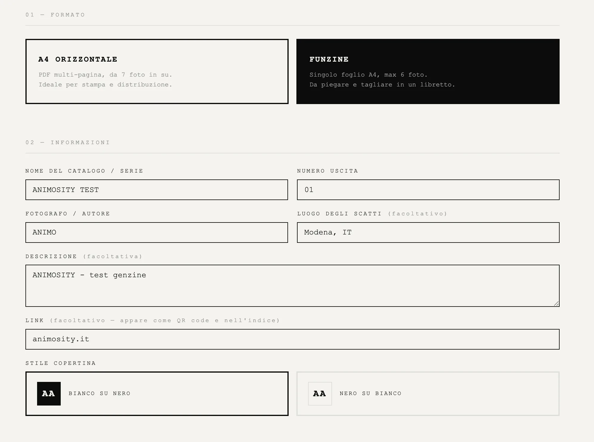 GEN_ZINE fanzine generator